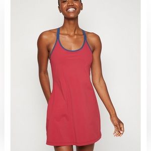 FOURLAPS women’s Vitality Dress Red Velvet Midnight